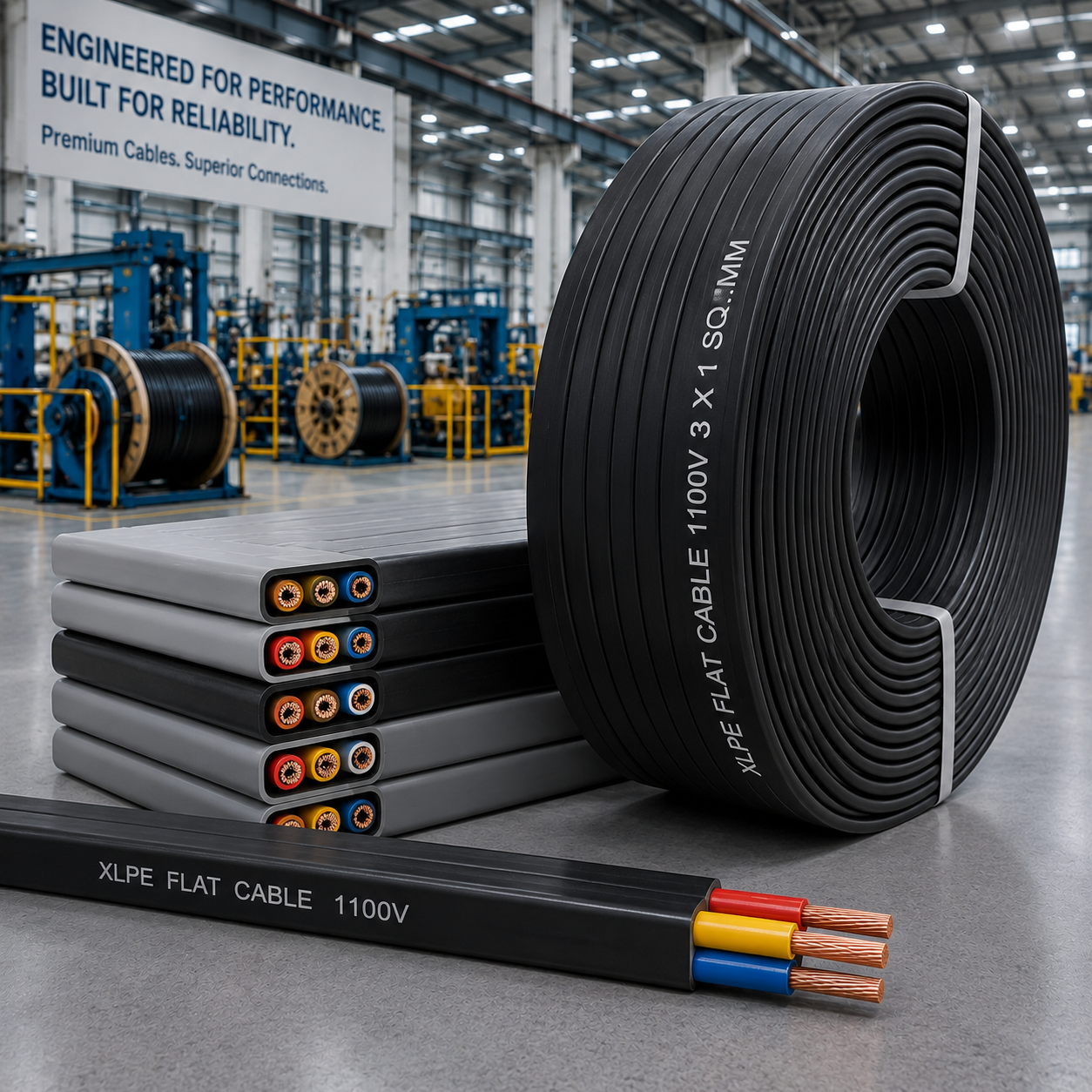 XLPE Flat Cables